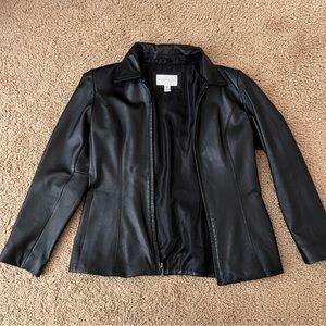 Leather jacket